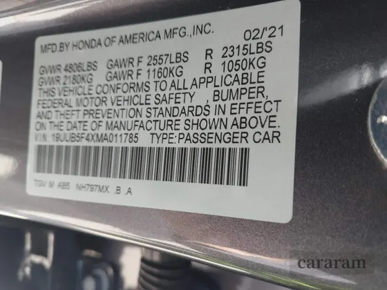 2021 Acura TLX Technology