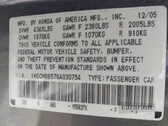 2006 Honda Accord EX-L