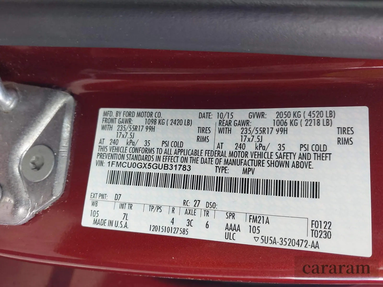 2016 Ford Escape SE