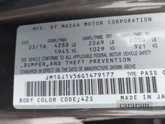2016 Mazda 6 i Touring