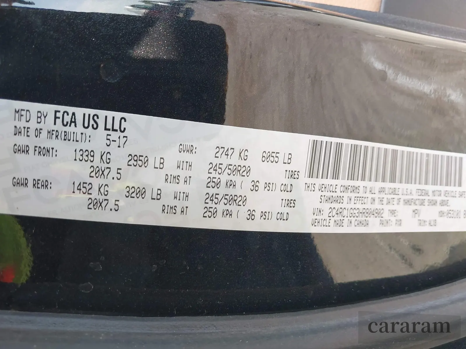 2017 Chrysler Pacifica Limited