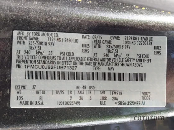 2015 Ford Escape Titanium