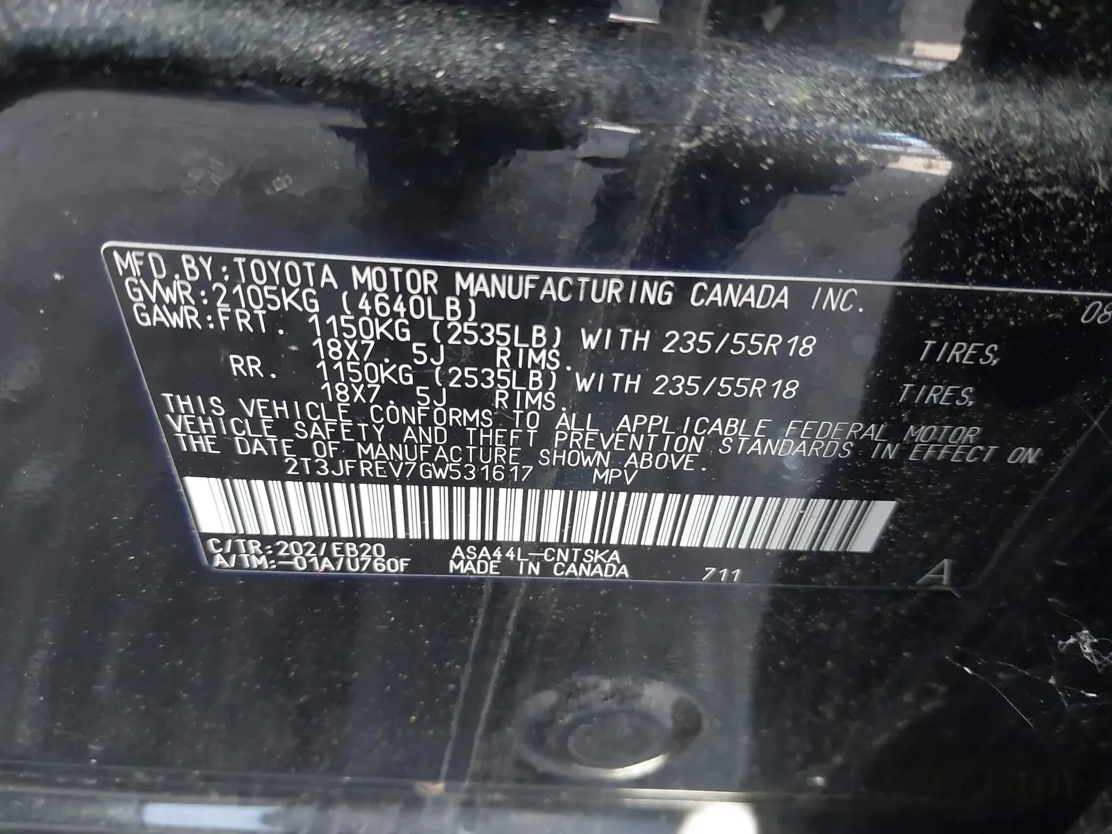 2016 Toyota RAV4 SE