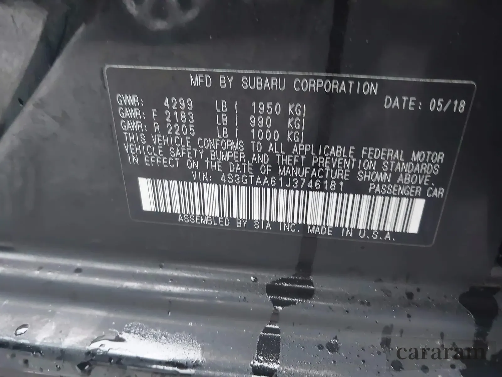 2018 Subaru Impreza