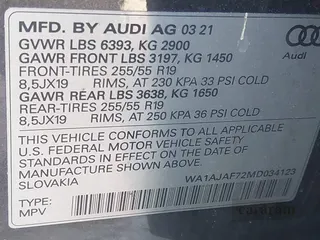 2021 Audi Q7 Premium