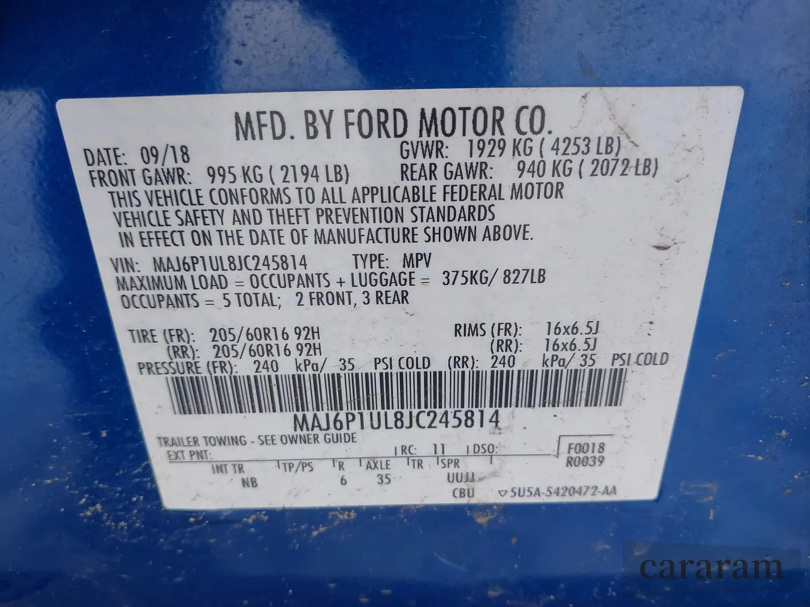 2018 Ford EcoSport SE