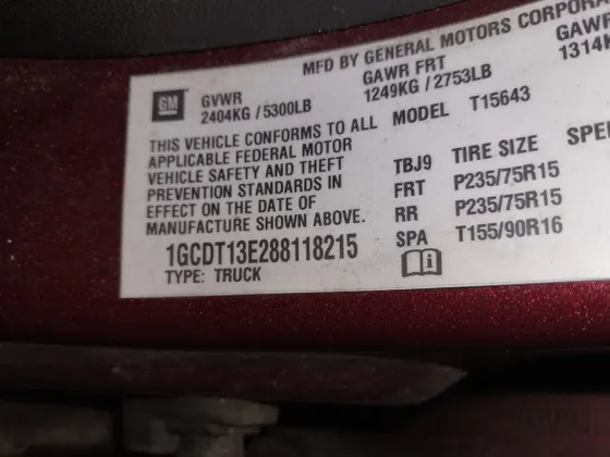 2008 Chevrolet Colorado 2LT