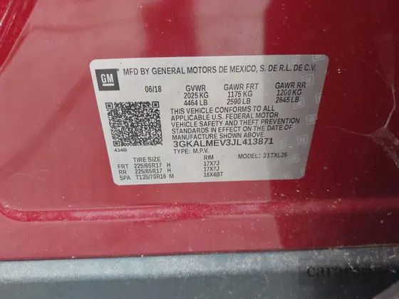 2018 GMC Terrain SLE