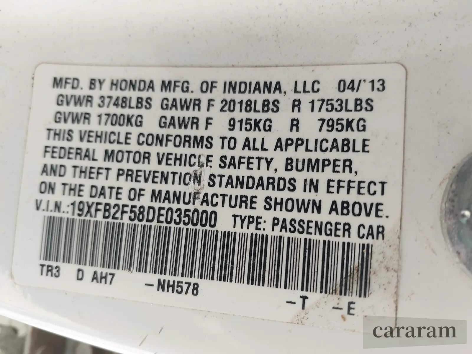 2013 Honda Civic LX