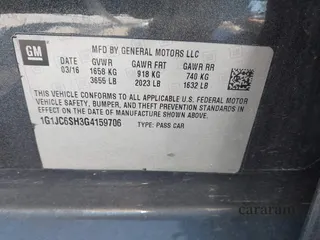 2016 Chevrolet Sonic LT