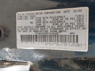 1995 Toyota Previa LE All-Trac Super Charged