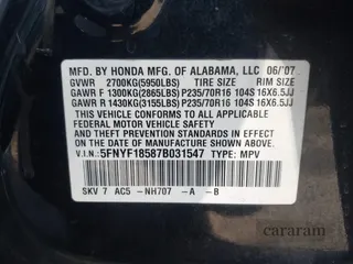 2007 Honda Pilot EX-L
