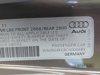 2012 Audi A7 Prestige