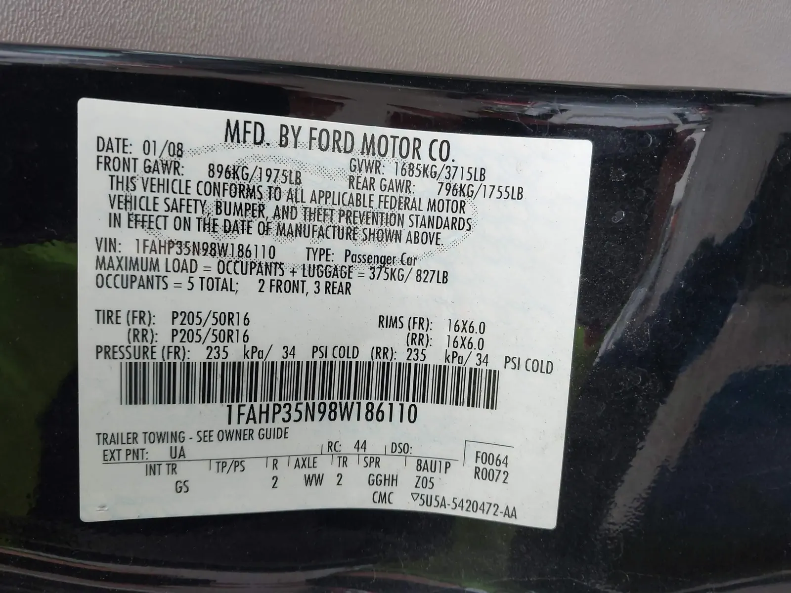 2008 Ford Focus SE