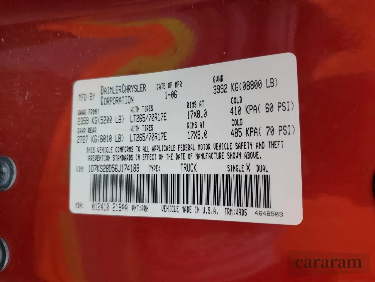 2006 Dodge 2500 SLT