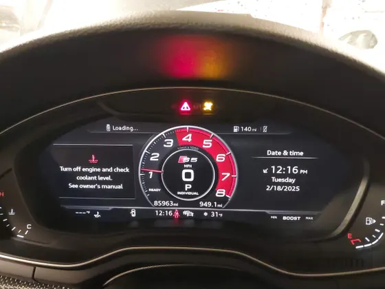 2018 Audi S5 Sportback Prestige