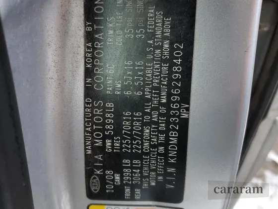 2009 Kia Sedona LX