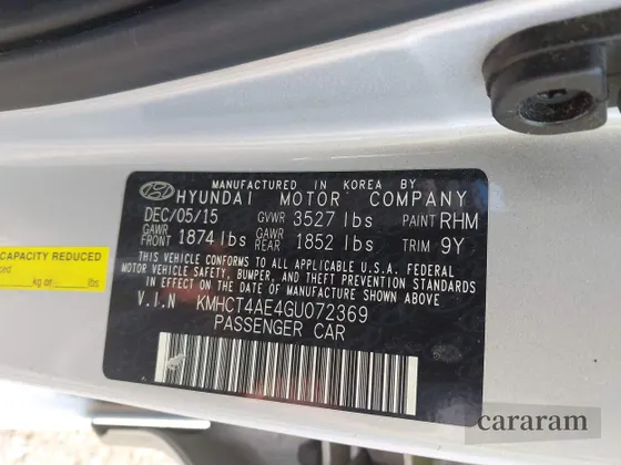 2016 Hyundai Accent SE