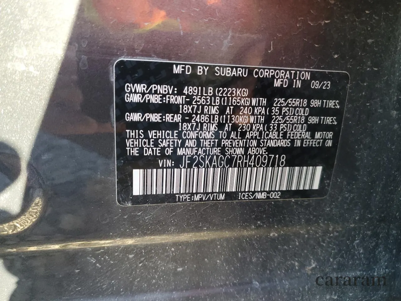 2024 Subaru Forester Special Sports