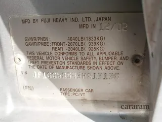 2003 Subaru Impreza Outback