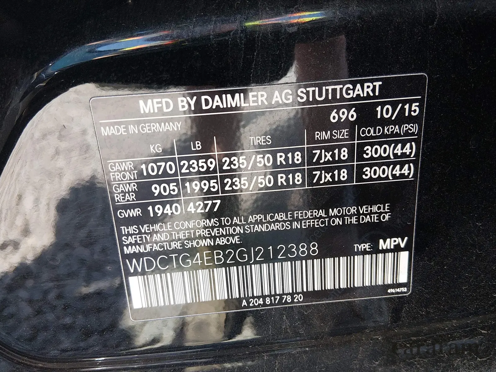 2016 Mercedes-Benz GLA 250