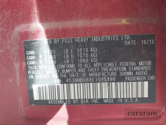 2014 Subaru Legacy Premium