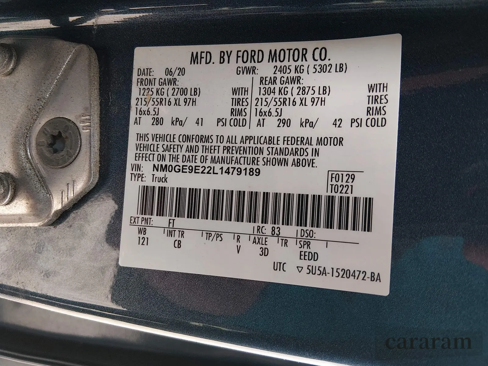 2020 Ford Transit Connect XL