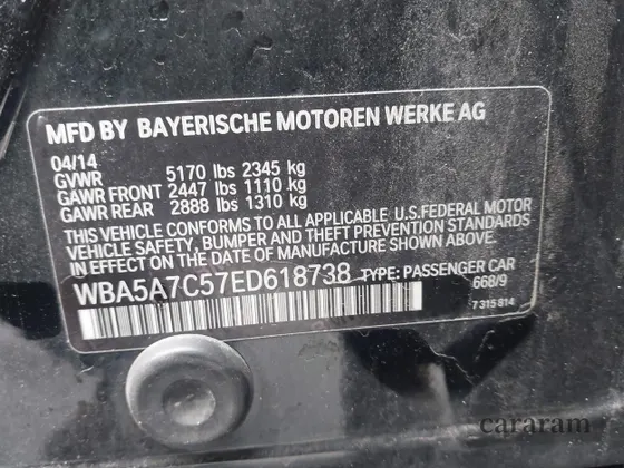 2014 BMW 5 Series 528i xDrive