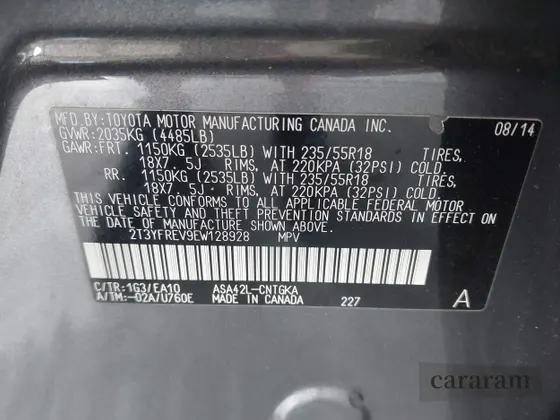 2014 Toyota RAV4 Limited