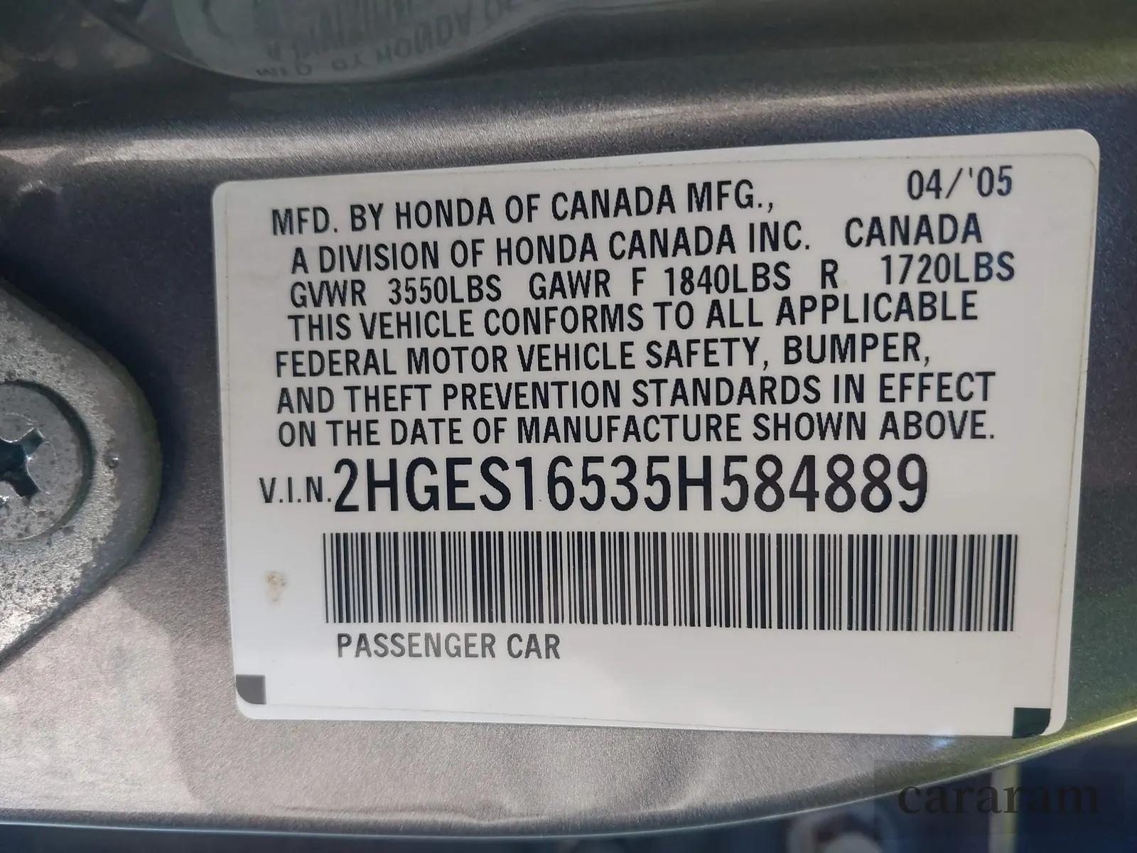 2005 Honda Civic LX