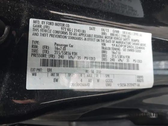 2013 Ford Focus SE
