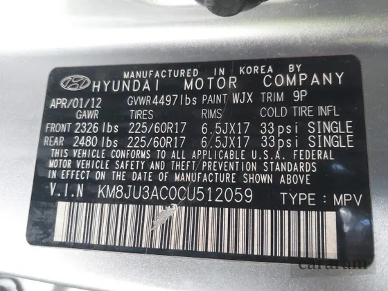 2012 Hyundai Tucson GLS