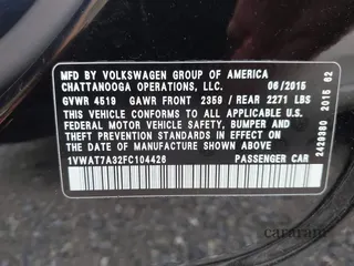 2015 Volkswagen Passat S