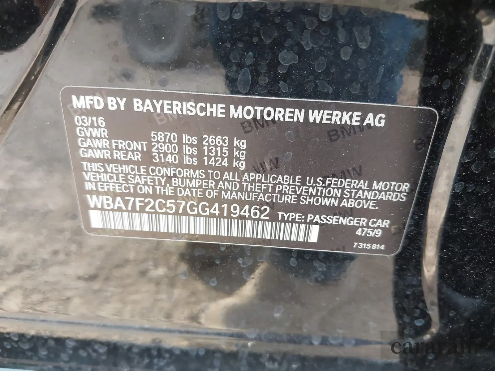 2016 BMW 7 Series 750i xDrive