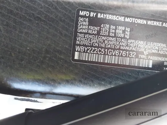 2016 BMW i8