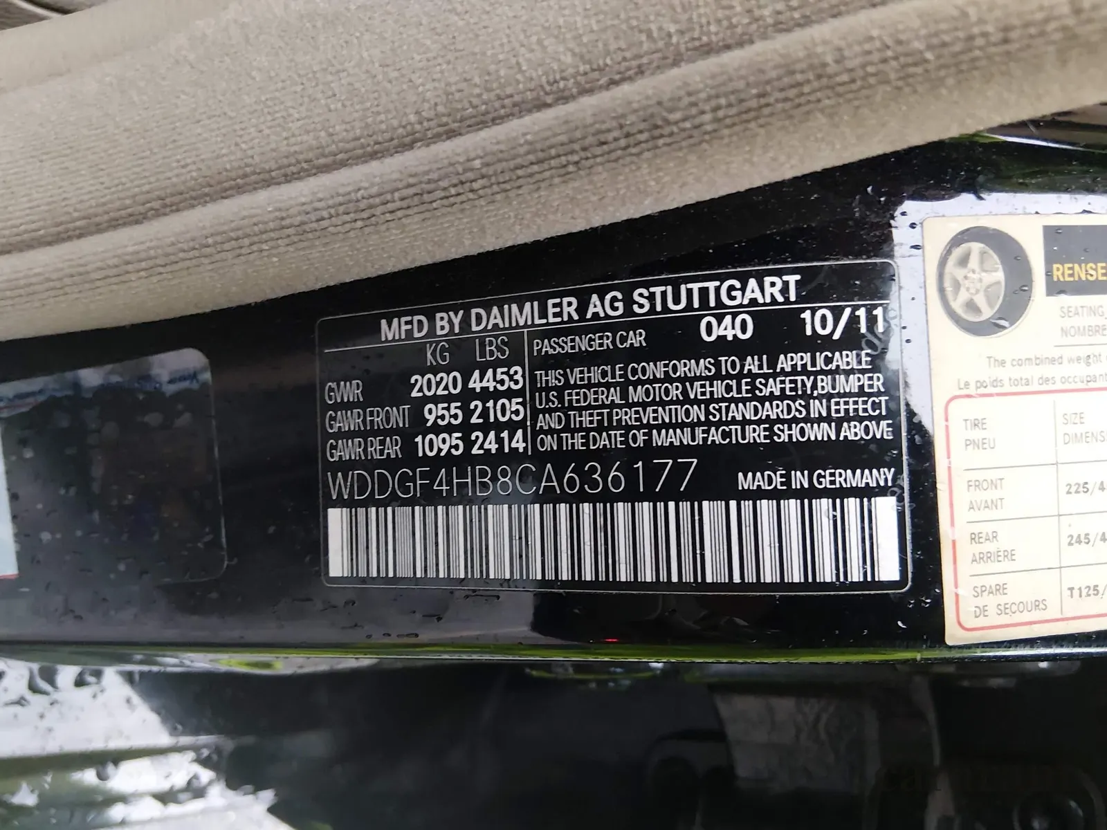 2012 Mercedes-Benz C 250 Sport
