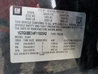 2015 GMC Canyon 4WD SLE
