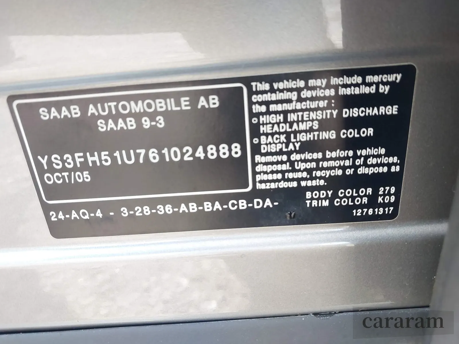 2006 Saab 9-3
