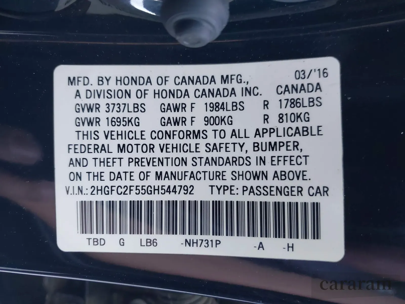2016 Honda Civic LX
