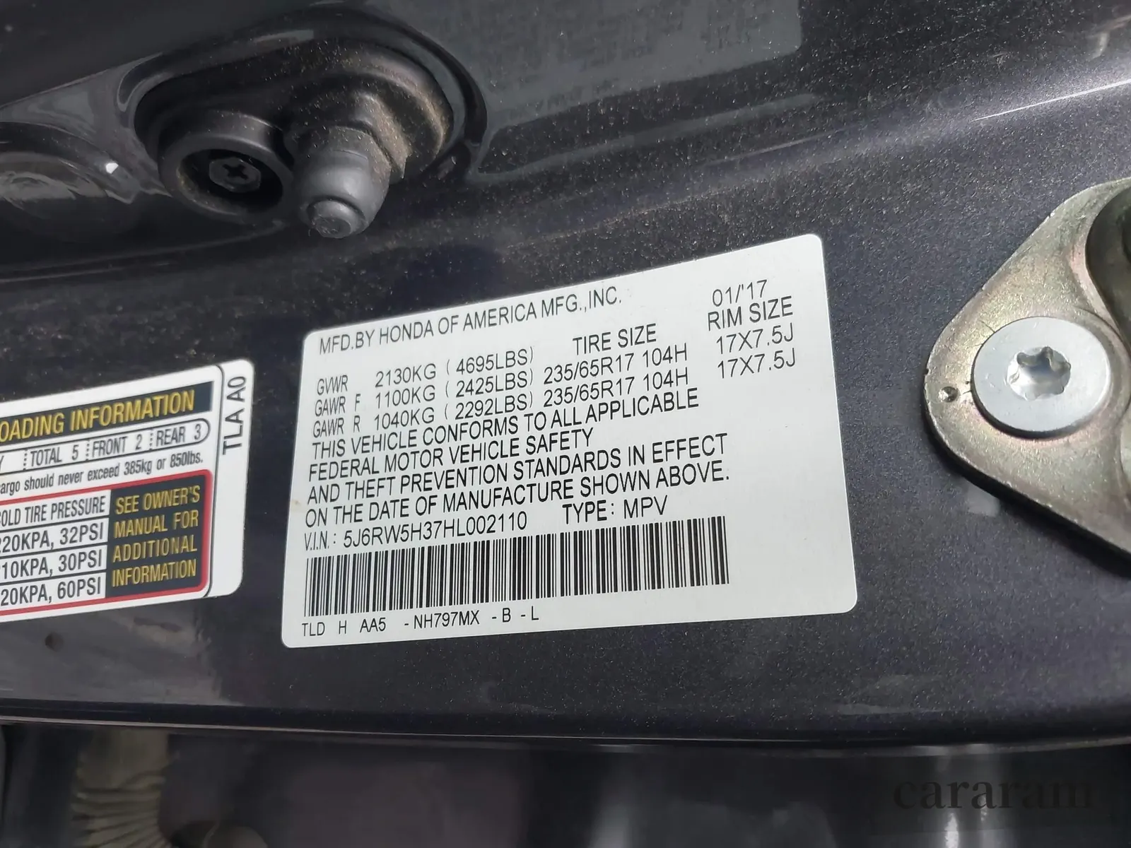 2017 Honda CR-V LX