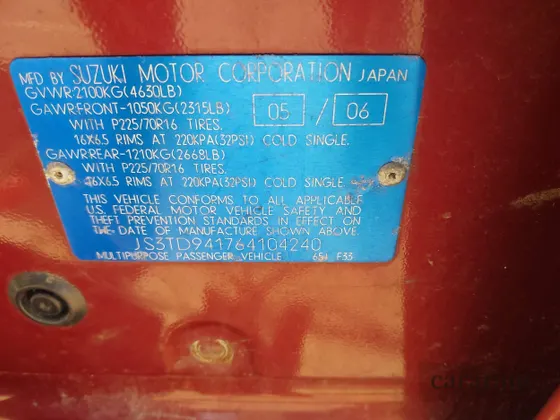 2006 Suzuki Grand Vitara