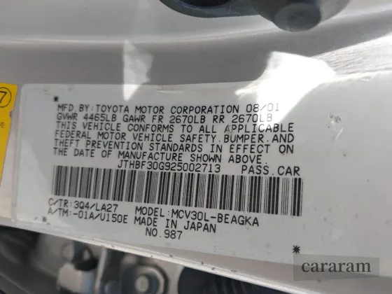2002 Lexus ES 300